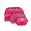 Adrienne Vittadini Cosmetic Bags Set Pink