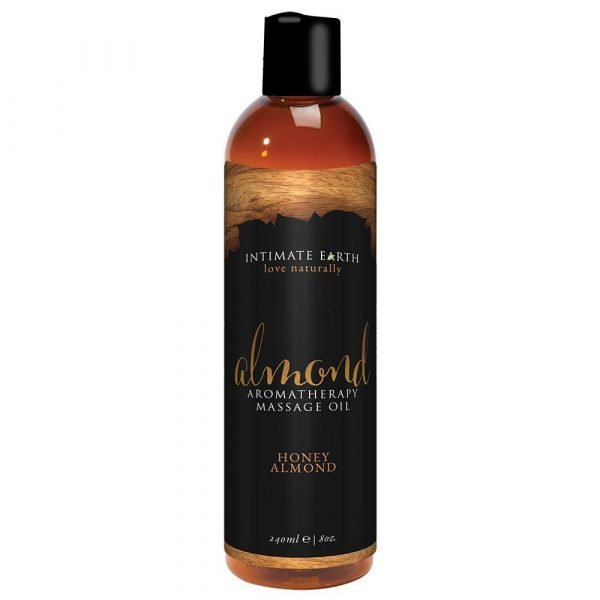 Intimate Earth Aromatherapy Massage Oil Honey Almond 240mL