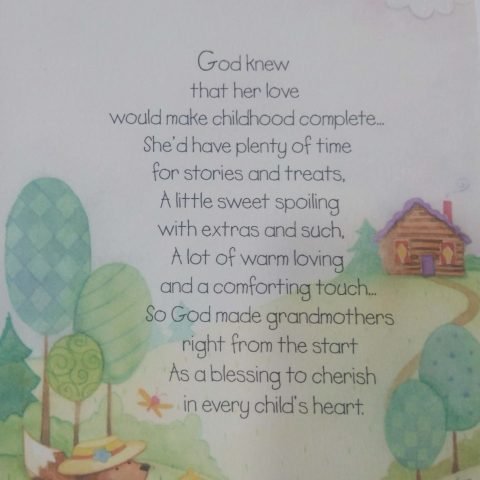 Birthday-68727-Why God Made Grandmothers...