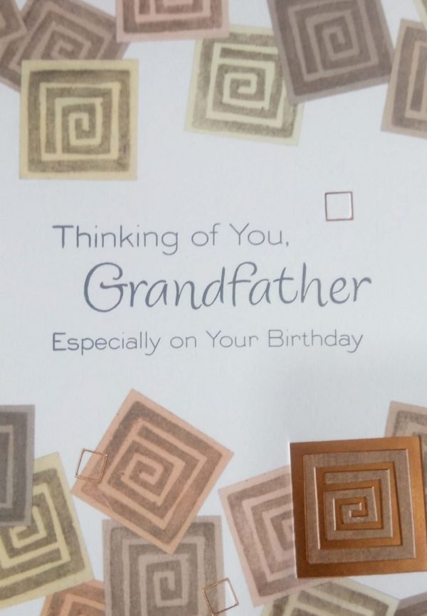 Birthday-11334-Think Of You Grandfather...