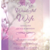 Birthday-19796-To My Wonderful Wife