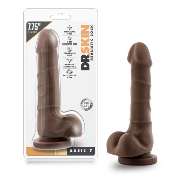 Dr. Skin Realistic Cock 7.75 inches