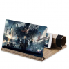 12''3D HD Screen Magnifier Solid Wood Grain