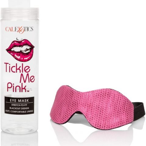 CalExotics Tickle Me Pink Eye Mask Blindfold