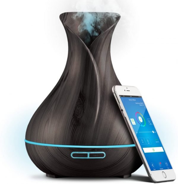 SIERRA MODERN HOME WIFI ULTRASONIC AROMATHERAPY HUMIDIFIER DIFFUSER