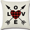 Love Throw Pillow (18x18 Inch) - Love Cross