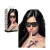 Ouch! Printed Eye Mask - Old School Tattoo Style