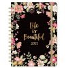Life Is Beautiful 2022 Weekly & Monthly Planner 8.5" x 6.4"