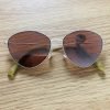 Forever 21 Frame White/ Brown Lens