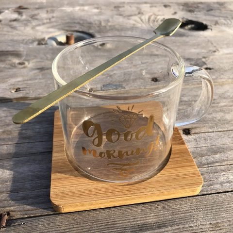 Good Morning Ceramic Cup Set