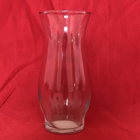 Greenbrier Flower Glass Vase-Flute