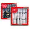 Festive Greetings Christmas Crackers (6pk)