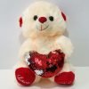 AC  Talking  Sequin Bear - Beige