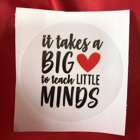 OA Stickers: It takes a big heart