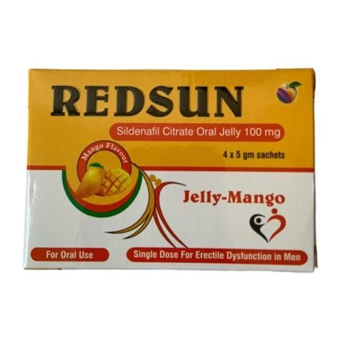 Redsun Jelly-Mango Erectile Dysfunction Supplement 100mg