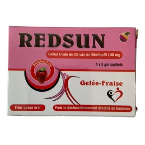 Redsun Jelly-Strawberry 100mg