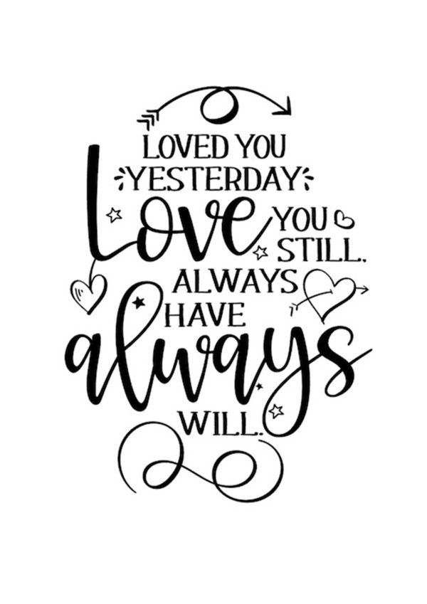OA Card:Loved you yesterday