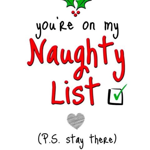 OA Card: You're On My Naughty List