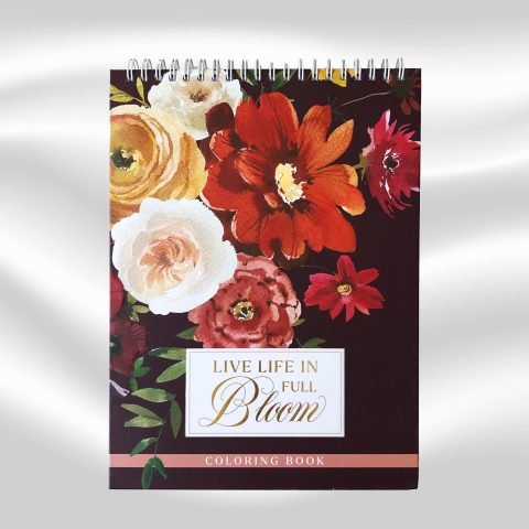 Coloring Book - Live Life In Full Bloom