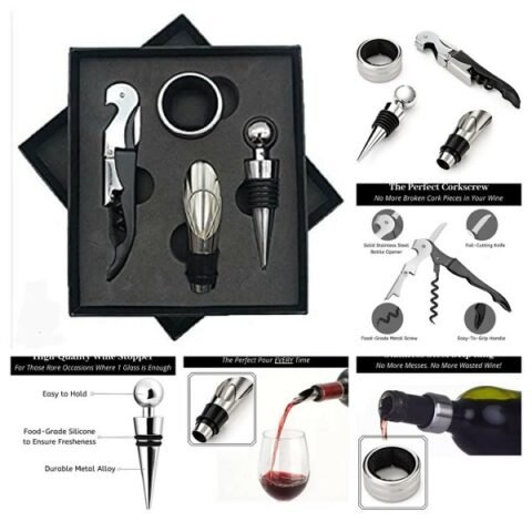 Wine Accessories Gift Set