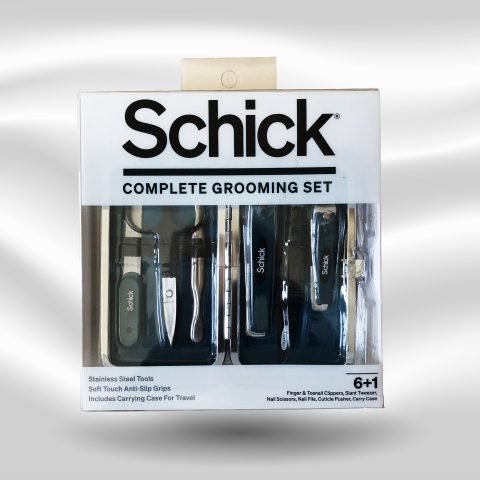 Schick Complete Grooming Stainless Steal Set