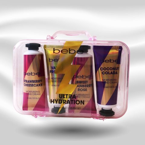 Set Of 4 Bebe Ultra Hydration Hand Cream Set