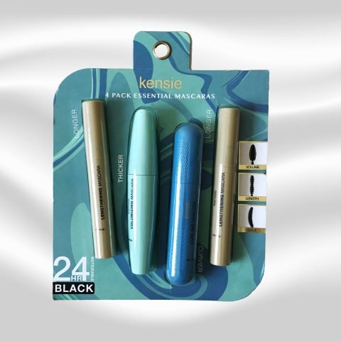 Kensie 4pcs Women Essential Mascaras Black