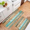 2pk Printed Kitchen Mat-Non-slip