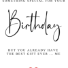 OA Card: I Wanted To Get You...