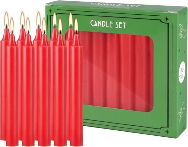Red Candles Set
