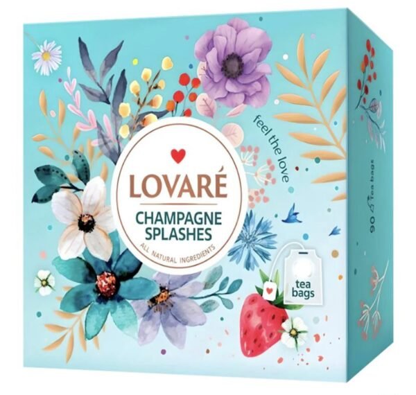 Lovare Champagne Splashes Tea (32pk)