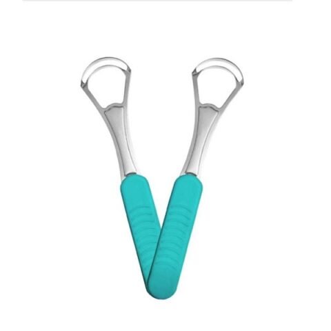 VIVTAR STAINLESS STEEL TONGUE SCRAPER SET