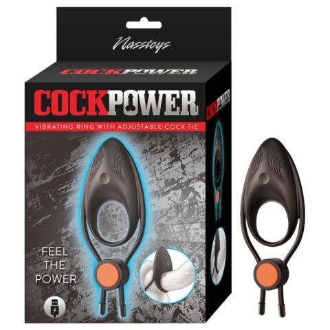Cock Power Vibrating Ring with Adjustable Cock Tie