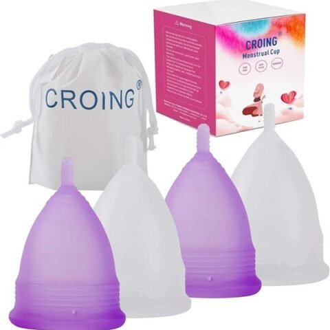 CROING Reusable Menstrual Cup Set