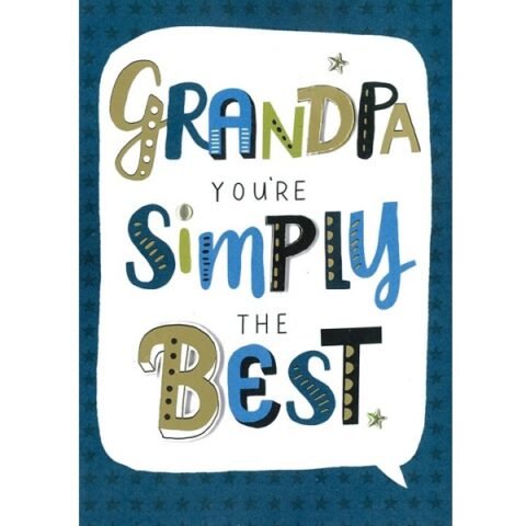 OA Cards: Grandpa Simply The Best